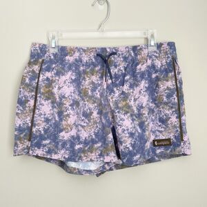 Cotopaxi Size M Womens Purple Galactic Dusk Camp Outdoor Hike Shorts NEW NWT